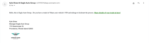 customer up sheet email 